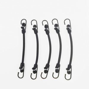 Custom 6mm Bungee Shock <b>Cords</b> Ties Down Canopy Tents 80mm 120mm 150mm 180mm <b>Elastic</b> Rope Bungee <b>Cord</b> With Metal Hook - Product Image 1
