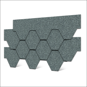 ألواح أسفلت خفيفة الوزن قياسية في الولايات المتحدة ، بلاط سقف عادي متعدد الألوان بخيارات متعددة الألوان للمنتجع بالجملة - Product Image 5