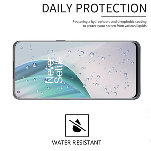 Protecteur d'écran en verre trempé transparent à couverture complète de 0.33mm pour téléphone portable OnePlus Nord 2 5G - Product Image 4