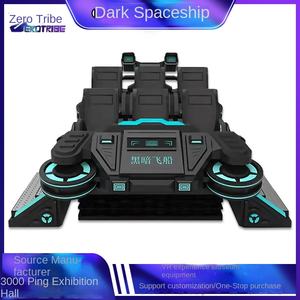 محاكي مركبات الكون بتقنية الواقع الافتراضي مع حركة 360 درجة وكراسي ديناميكية، جذب سياحي من الألياف الزجاجية لمدن الملاهي الداخلية وصالات الألعاب - Product Image 4