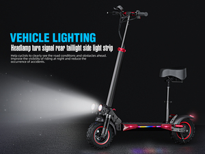 Trottinette pliable tout-terrain Freeboy pour usage quotidien, dépliage technique, entrepôts UE/US, trottinette intelligente à capteur J11max J1 - Product Image 3