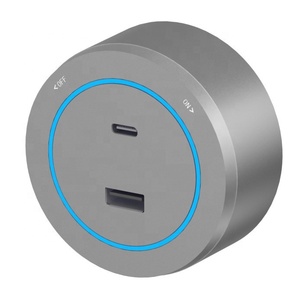 เต้ารับไฟฟ้าแบบติดผนังมาตรฐาน US/UK/ฝรั่งเศส/EU/ไทย  ระดับ IP20 250V 10-13A รุ่น <span class=keywords><strong>SPQ</strong></span> สีเทา - Product Image 4