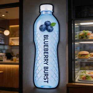 Free Design 12V Custom LED Ultra Thin Lightbox Sign Acrylic LED Logo Signage for Shop Party Wall Decor - Product Image 2