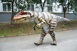 Costume de <span class=keywords><strong>dinosaure</strong></span> Velociraptor adulte, modè<span class=keywords><strong>le</strong></span> de simulation, <span class=keywords><strong>dinosaure</strong></span> animatronique adapté aux parcs à thème, dinosaures du <span class=keywords><strong>Jurassic</strong></span> Park - Product Image 2