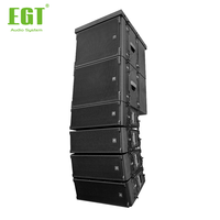 300 watts amplificateur de puissance actif line array haut-parleurs profession audio sons système puissant pour théâtre extérieur