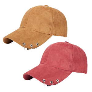 원래 새로운 남자의 Gorras 곡선 미들 댄디 모자 스포츠 모자 블랙 스웨이드 챙 바이저 5 패널 야구 모자 - Product Image 5