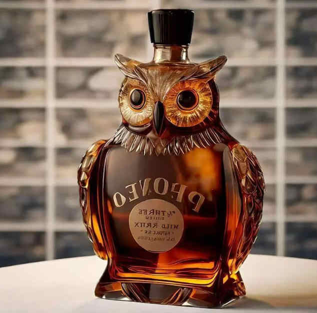 Bulldog Whiskey Bourbon Decanter Bottle main image 1
