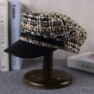 Béret en laine style <span class=keywords><strong>marin</strong></span>, chaud, petite taille pour <span class=keywords><strong>femme</strong></span>, mignon, chic, Lolita - Product Image 6