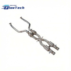 Tuberías de Escape de Alto Flujo de Acero Inoxidable T304 y Tubo Intermedio en X para BMW E92 M3 4.0L - Product Image 3