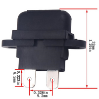 Porte-fusible automobile, bloc de fusibles à lame standard ATO/ATC 5A-40A avec couvercle étanche pour voiture, camion, camping-car, bateau