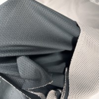 Tissu de sport en maille perforée 165gsm tricoté à la trame décontractée pour combinaison de basket-ball tenue d'équipe de basket-ball