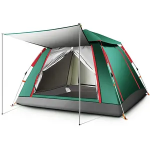 Onderdak Familie Pop Up Outdoor Camping Tenten Voor Reizen Strand Grote Evenementen Inklapbare Dak Top