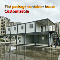 Contenedor Prefabricado Expandible con Cabina Desmontable, Personalizable, Apilable, Funcional, para Campamento, Taller, Alojamiento, con Piso Estable