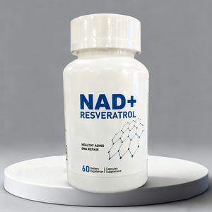 Cápsulas de Nicotinamida NAD para Adultos en Oferta Transfronteriza para Comercio Exterior Complementadas con Resveratrol y Ribósido - Product Image 1