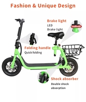 Vélo électrique urbain C1, cadre en alliage d'aluminium, moteur sans balais 350W, design pliable, batterie au lithium, vitesse maximale de 25 km/h