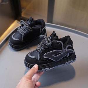 Primavera autunno scarpe da ginnastica <span class=keywords><strong>alte</strong></span> per bambini scarpe Casual da <span class=keywords><strong>bambina</strong></span> con fondo morbido scarpe da pane basse per bambini scarpe sportive - Product Image 5