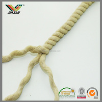 Corde de Manille en Sisal Tressé Naturel Recyclable à Chevrons Cordon Rayé Ficelle pour Chaussures Sacs DIY Emballage Décoratif en Vrac