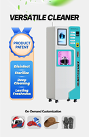 Machine de nettoyage de casques certifiée CE, code HS Vendo avec fonction SDK de distribution automatique pour distributeurs automatiques