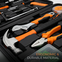 Kit d'outils portables universels pour réparation automobile et usage domestique, ensemble de quincaillerie personnalisable, support OEM, 108 pièces