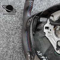 Volant de course sport OEM personnalisé en fibre de carbone pour F40/F44/G20-G29/G80 M3 Série 7/2/4 Matériel PU