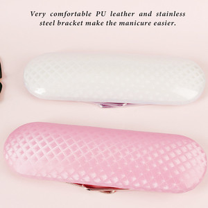 Coussin repose-main en cuir pour manucure, support de bras souple pour table de salon de beauté, outils professionnels pour nail art - Product Image 4