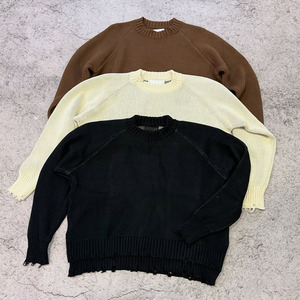 Suéter Masculino Personalizado em Tricô Antirrugas e Antiencolhimento, Suéter de Tricô Moderno com Jacquard Desgastado para o Inverno - Product Image 2