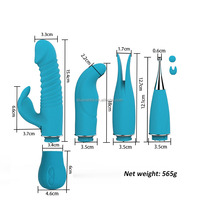 Großhandel Luxus 4 in 1 Vibratoren Sex Toy Box Kit Exklusive geheime Freude für Frauen