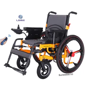 LANNX大黄蜂X3优惠价格便宜动力轮椅轮毂电机行程理疗设备轮椅