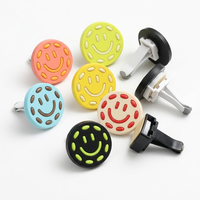 Diffuseur d'huiles essentielles créatif pour grille d'aération de voiture, motif visage mignon, écologique, sans BPA, sans alcool