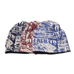 Gorro de Punto Acrílico Personalizado con Estampado Completo, Gorro de Invierno para Esquí, Gorro Holgado, Fabricante <span class=keywords><strong>Profesional</strong></span> 2026 - Product Image 1