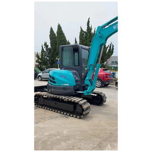 Mini pelleteuse sur chenilles Kobelco d'occasion de 5 tonnes Sk50/Sk50sr avec pompe à moteur et moteur Kobelco, 35kW Power-Spot Sale - Product Image 1