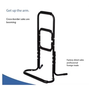Bed Rail for Elderly Safety Bed Guard Support Foldable Bed Assist Grab Bar for Seniors Fall Prevent Medical Bedside Handle - Product Image 3