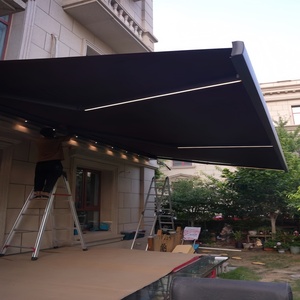 Mécanisme mural Toit ouvrant motorisé électrique Patio extérieur Toit d'<span class=keywords><strong>ombrage</strong></span> rétractable Auvent de porte - Product Image 4