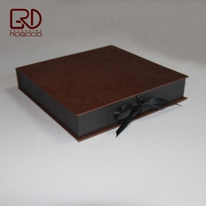 ROGOOD kotak coklat mewah, dengan desain Multi kompartemen dengan penutup pita kotak putih/hitam/coklat untuk hadiah coklat P1172 - Product Image 3