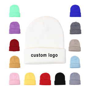 Gorros de Punto para Bebés y Niños, Bordados, 100% Poliéster, Unisex, Cálidos, Rojos, de Invierno, para Hombre, Lisos, Cómodos, con Logotipo Personalizado, Venta al Por Mayor - Product Image 2