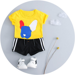 Ensembles de vêtements pour bébés garçons, pantalons harem en tissu d'Inde et T-shirts personnalisables avec votre logo, costumes Punjabi importés - Product Image 6