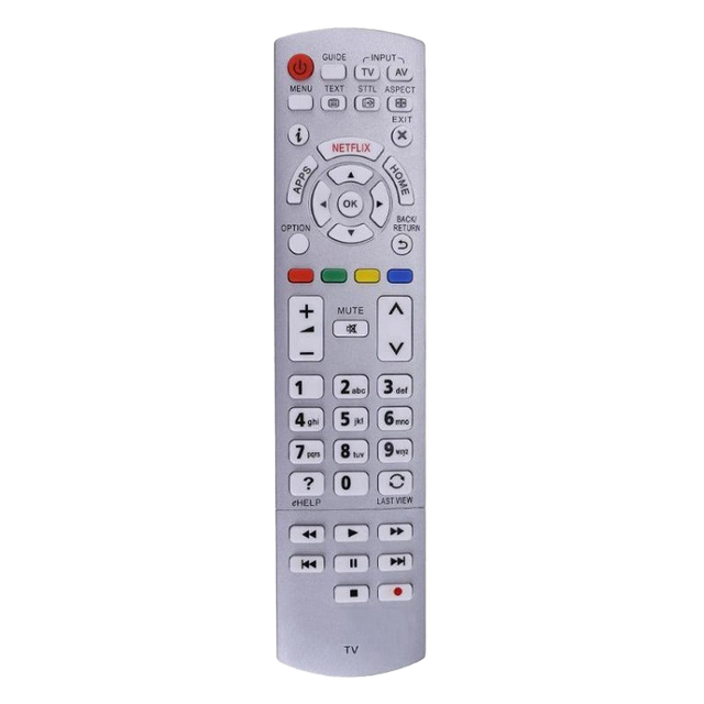Original Panasonic Smart TV Remote Control N2QAYB000830 for Models TH-LR32E6 TH-LR42E6 TX-L32E6B TX-L32E6E with Fixed Code