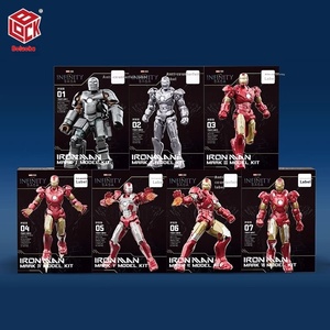 Sắt Marvel Chính Hãng Nano Armor 70001 Làm Bằng Tay Nhựa Kỷ Niệm Phiên Bản Mk1-24 Đồ Trang Trí Hoạt Hình Lấy Cảm hứng Quà Tặng - Product Image 4