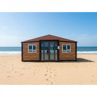 Maison conteneur préfabriquée extensible économique de 40 pieds ou 20 pieds, 5 chambres, maison mobile extérieure préfabriquée, maison portable