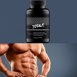 תוסף תזונה TOTAL-T פורמולה לחיזוק טסטוסטרון (90 כמוסות) - תומך במסת שריר רזה ומשפר טסטוסטרון - Product Image 1