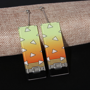 <span class=keywords><strong>Pendientes</strong></span> <span class=keywords><strong>de</strong></span> Anime en Oferta, <span class=keywords><strong>Tanjiro</strong></span> Nezuko, Acrílico Plateado, para Cosplay Unisex, Accesorios <span class=keywords><strong>de</strong></span> Joyería, Regalo - Product Image 4