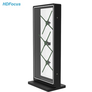 Hologramme <strong>3d</strong> <strong>Custom</strong> <strong>Hologram</strong> Projector 4k 1x3 65cm Splicing Cabinet Holographic Led Fan <strong>3d</strong> <strong>Hologram</strong> Fan <strong>3d</strong> Projector - Product Image 3