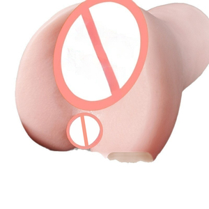 Masturbateur masculin à double canal en TPE souple de qualité supérieure, texture interne réaliste, étanche et lavable, pour usage personnel à domicile - Product Image 1