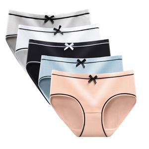 Counot لطيف عقدة لينة تنفس سراويل داخلية الشباب الصلبة فتاة ملابس الأطفال - Product Image 1