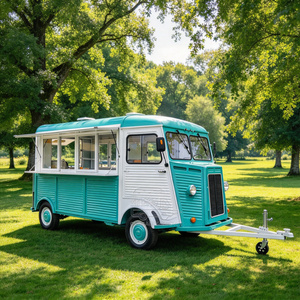 Cuisine mobile modulaire, camion de restauration personnalisé, certifié CE, remorque de restauration professionnelle - Product Image 6