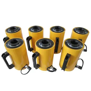 hollow hydraulic cylinder small single acting hydraulic piston cylinder