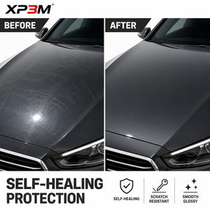 XP3M Bright Dark Gray OEM Gloss TPU Color PPF Car <b>Wrap</b> <b>Vinyl</b> 7.5 Mil Self Healing Anti Scratch Anti Yellowing Covestro TPU Base - Product Image 5