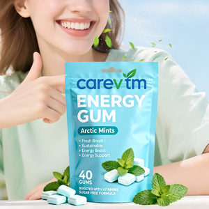 Beyin Sağlığı Bitkisel Takviyesi Şekersiz Yetişkin Enerji Odaklanma Sakızlı Nane Vitamini L-Teanin - Product Image 1