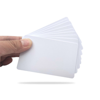 Tarjetas en Blanco NFC Programables de PVC NTAG215 de 13.56MHz, Resistentes al Agua, Compatibles con iPhone, para Uso en Hoteles, Venta al Por Mayor