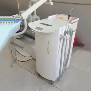 Machine d'aspiration électrique dentaire à pression négative, système d'aspiration buccale portable avec compresseur d'air, blanc, certifié CE - Product Image 5